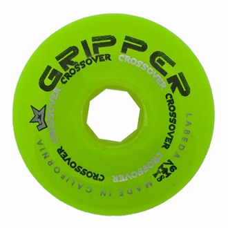 Labeda Gripper 76A X-Soft Clear Green Wheel (4PK)