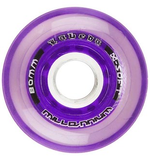 Labeda Gripper Millenium 78A X-Soft  Clear / Purple Wheel (4PK) FAULTY