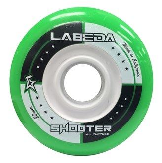 Labeda Shooter 83A All Purpose Green / White Wheel (8PK)