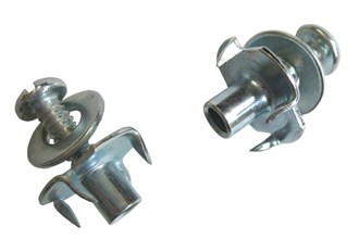 Goalie Toe Bridge Screw/Nut Set (Pair)